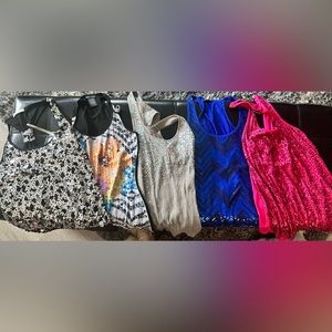 Women’s Tank Tops with sequins.
